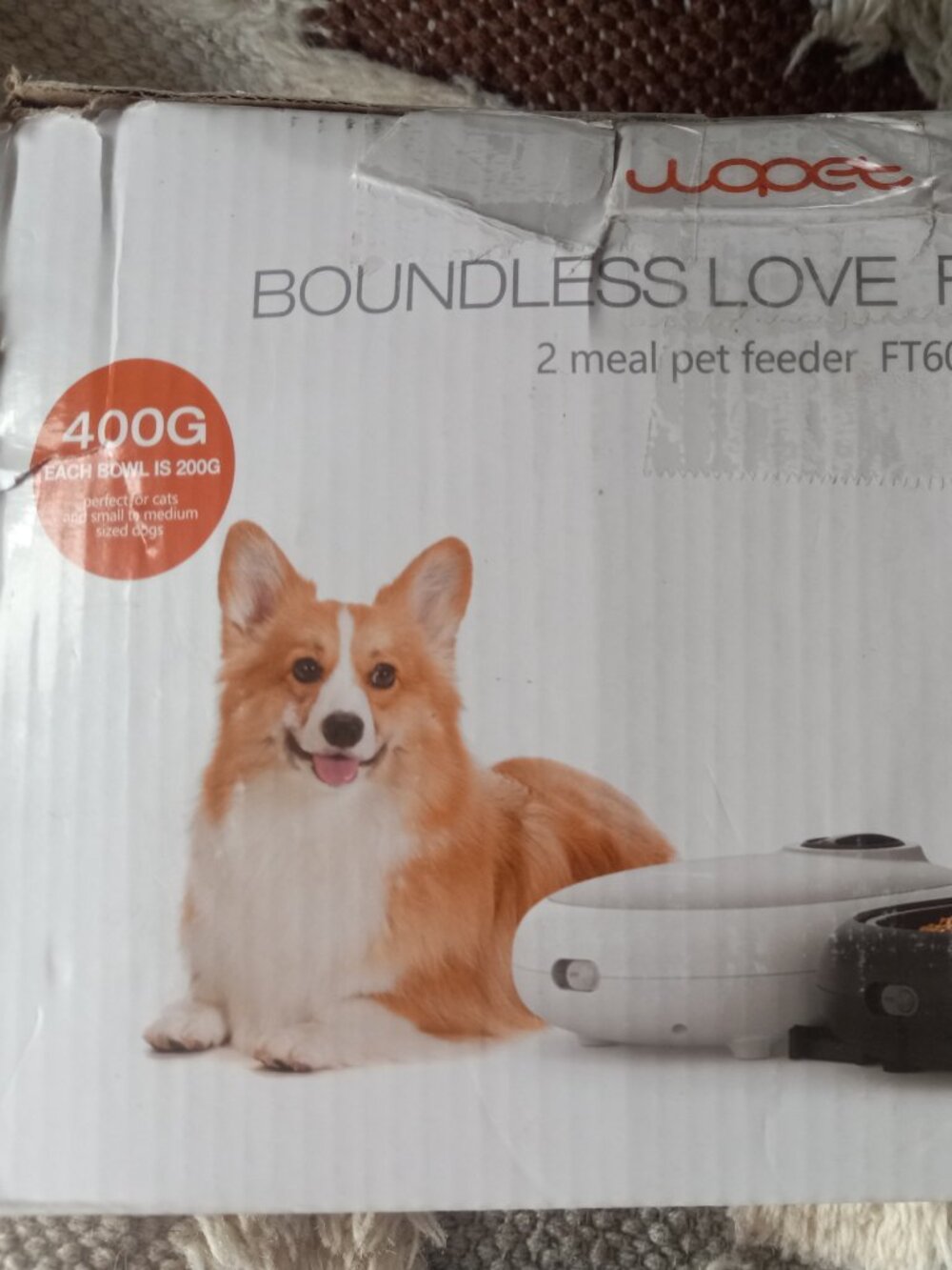 Pet feeder 2 for 1 price new